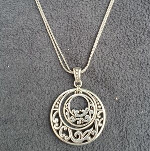 Brighton Elegant Silver Pendant Necklace